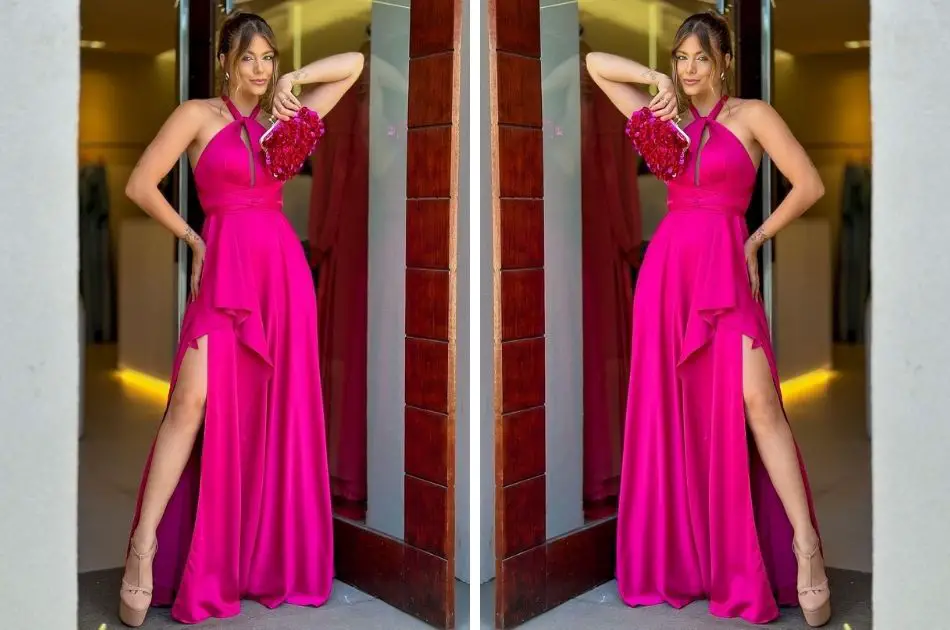 Hot Pink Dresses: What Color Accessories Go Best
